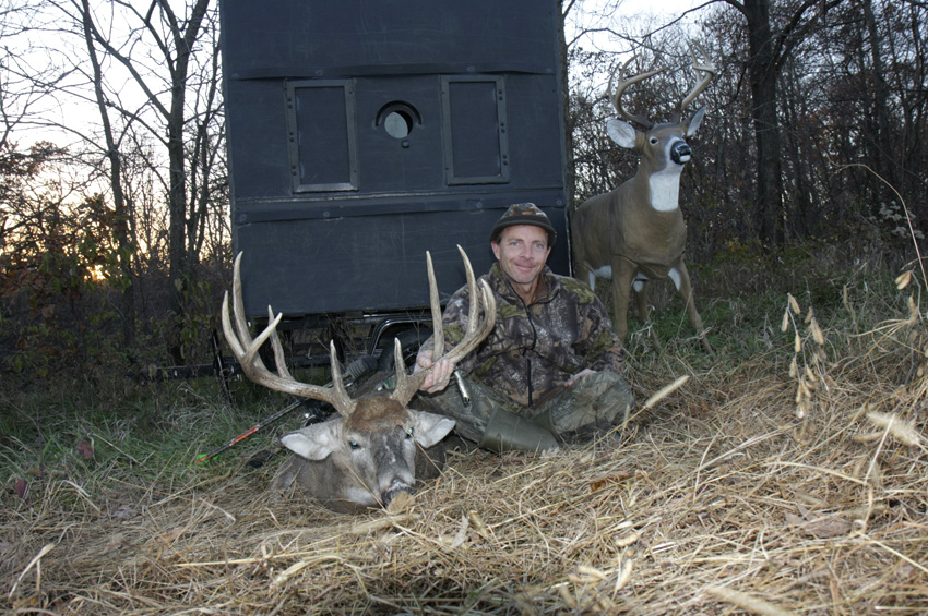 2010 harvest buck photo of buck number --a possible benefit of our wildlife consulting!